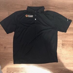 Nike Black Polo with Embroidered Logo